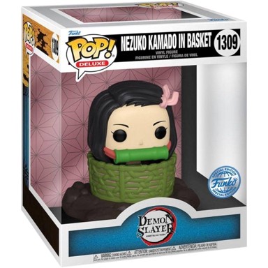 FUNKO POP Super-Sized figura Demon Slayer Nezuko u Košari, 15 cm