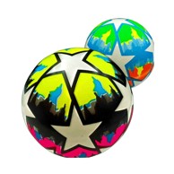 Plastična lopta Neon Stars, 230 mm, tamna