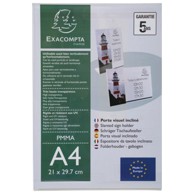 EXACOMPTA Stalak za prospekt A4 84058D, akrilni, L oblik