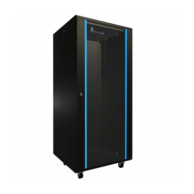 EXTRALINK Samostojeći ormar 27U, 600x600, EXL-EX.14749, crni