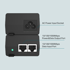 TP-LINK PoE prilagodnik Omada POE160S, Gigabit Ethernet, PoE+