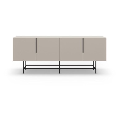 MARCKERIC Krem niska komoda, 200x77,5 cm Eldia