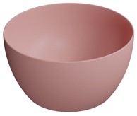 GSI PURA Umivaonik, Ø42 cm, nadgradni, elegantni dizajn, keramika, blush mat
