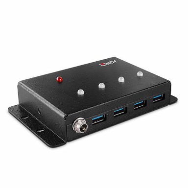 LINDY USB hub USB 3.0, 4-portni
