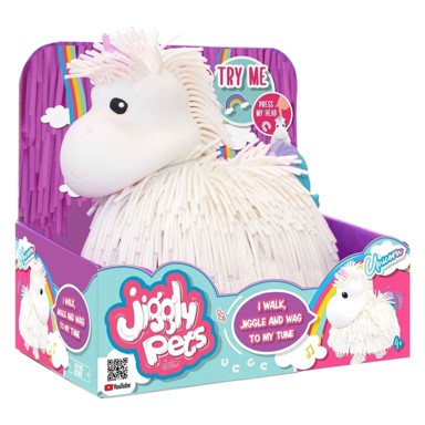 EOLO Jiggly pets jednorog, bijeli