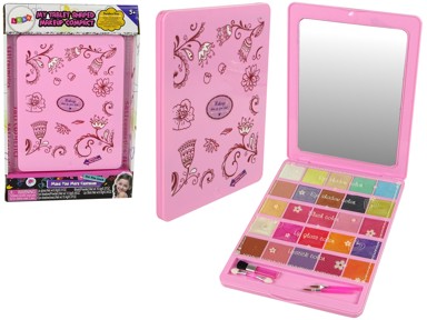 Beauty set, paleta, ogledalo, sjenila, sjajilo