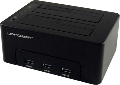 LC POWER Docking stanica LC-DOCK-U3-HUB HDD