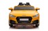Auto na akumulator Audi TTRS, žuti