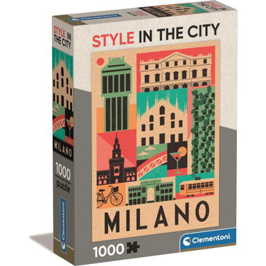 CLEMENTONI Slagalica Style in the City Milano, 1000 kom