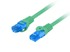 LANBERG Patchcord S/FTP kat6 A 3 m LSZH CCA fluke passed zelene boje