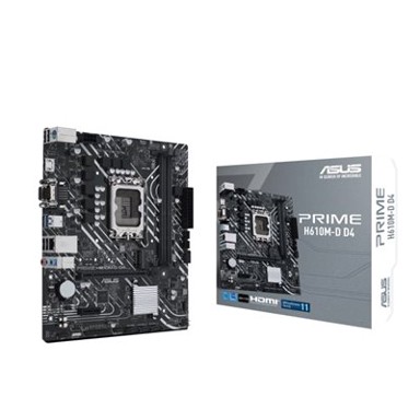 ASUS Matična ploča PRIME H610M-D D4, Intel H610, DDR4, mATX, s. 1700