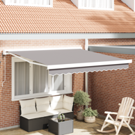 Automatska uvlačiva tenda 300x250 cm, svjetlosiva