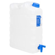 Spremnik za vodu sa slavinom, 22 L, plastični, prozirni