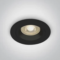 ONE LIGHT Ugradbena svjetiljka 1×gu10/10w/230v crna dm10105alg/b