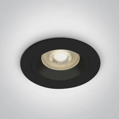 ONE LIGHT Ugradbena svjetiljka 1×gu10/10w/230v crna dm10105alg/b