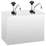 Dozator za umak, 2 x 3,5 L, nehrđajući čelik