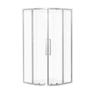STIL Tuš kabina S131 4 mm 90x90x195 cm polukružna
