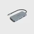DICOTA USB-C Hub 8-u-1 Multi Hub, 4K, PD 100 W, srebrna