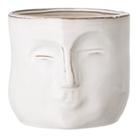 BLOOMINGVILLE Bijela tegla za cvijeće od terakote Ignacia, visina 15,5 cm
