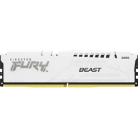 KINGSTON RAM memorija FURY Beast, 32 GB, DDR5, CL30, DIMM, bijela