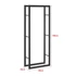 Stalak za ogrjev 60 x 25 x 150 cm