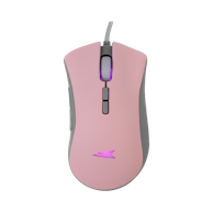 BARACUDA Gaming miš BGM-084 Lobster, rozi, 6400dpi