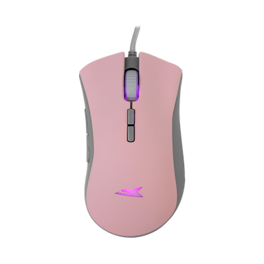 BARACUDA Gaming miš BGM-084 Lobster, rozi, 6400dpi