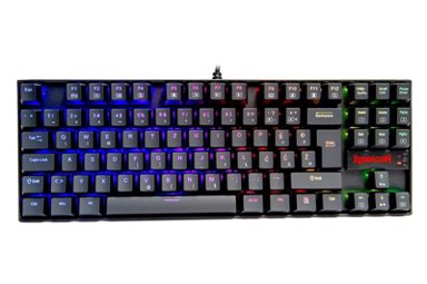 REDRAGON Tipkovnica Kumara K552 RGB-1, crna, RGB, mehanička, USB, HR layout