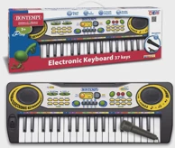 BONTEMPI Dječja klavijatura s mikrofonom, crna
