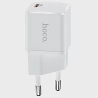 HOCO Zidni punjač Starter N10, Type C, Power Delivery, 20W, bijeli