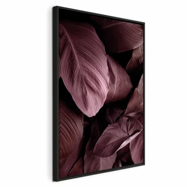Slika Velvet Leaves, jednodijelna, okomita, 80x120 cm