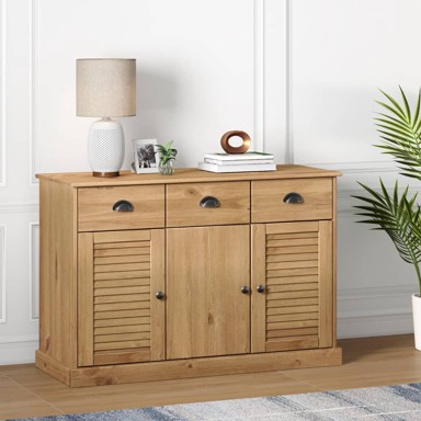 Komoda s ladicama VIGO 113 x 40 x 75 cm od masivne borovine