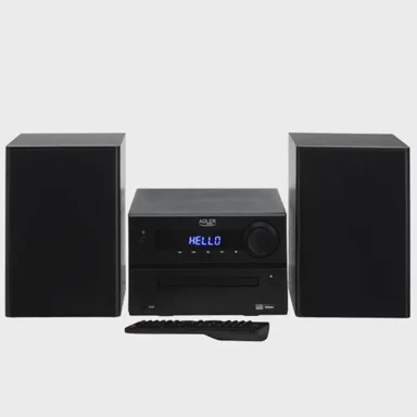 ADLER Mini Hi-Fi sustav AD 1917, CD, FM radio, Bluetooth, USB