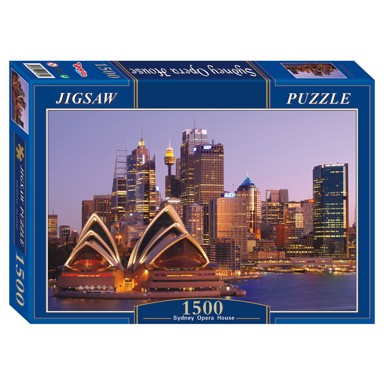 DENIS Puzzle Sydney Opera House, 1500 dijelova, 87x57 cm