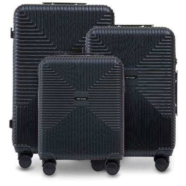 WINGS Koferi PC ECO, crna