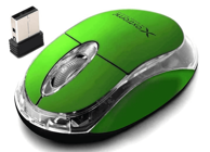 ESPERANZA Bežični miš Harrier RF Nano, zeleni, 1000 DPI