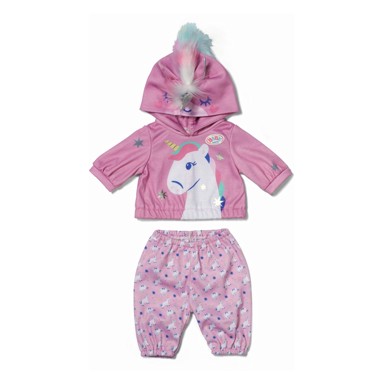 BABY BORN Komplet trenirka Jednorog ,43 cm