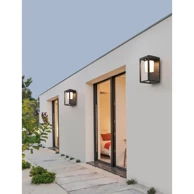 Vanjska zidna svjetiljka Loveto, LED, 1,5W, 3000 K, 152 lm, IP65, solar, senzor, NL9120621, antracit