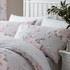 CATHERINE LANSFIELD Posteljina Canterbury Floral za bračni krevet/za produženi krevet 230x220 cm siva