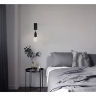 Zidna lampa Veda, G9, IP20, crna