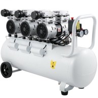 VEVOR Ultra tihi bezuljni kompresor zraka, 80 L, 2.2 kW