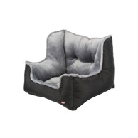 TRIXIE Sjedalica za auto 50x40x50 cm, crno/siva