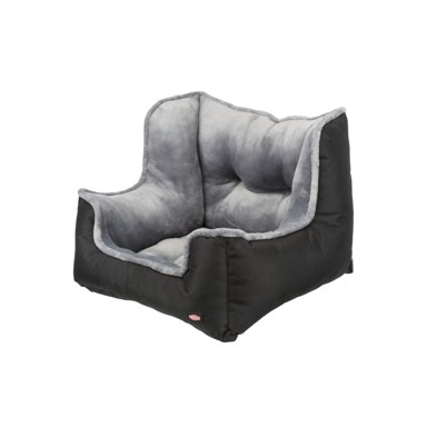 TRIXIE Sjedalica za auto 50x40x50 cm, crno/siva