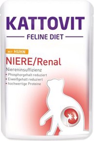 KATTOVIT Hrana za mačke Renal, 85 g, piletina