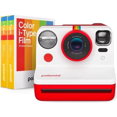 POLAROID Instant fotoaparat Originals Now2 Everything Box, crveni