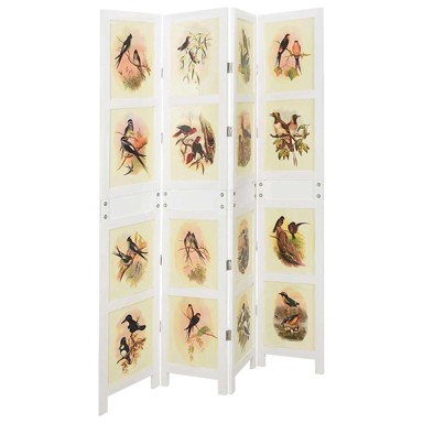 ROMDIVIDER Panel pregrade za prostoriju 212 x 165 cm MDF, bijelo