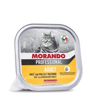 MORANDO Professional Cat Adult Pate piletina i puretina 100 g alu-pak