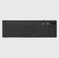 GENIUS Tipkovnica SlimStar 230 II, USB, crna