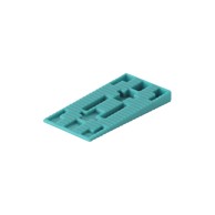 WOLFCRAFT Plastični klinovi za laminat W6930 40 kom