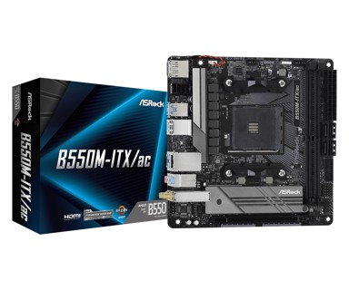 ASROCK Matična ploča B550M-ITX, AMD B550, DDR4, s.AM4, mini ITX